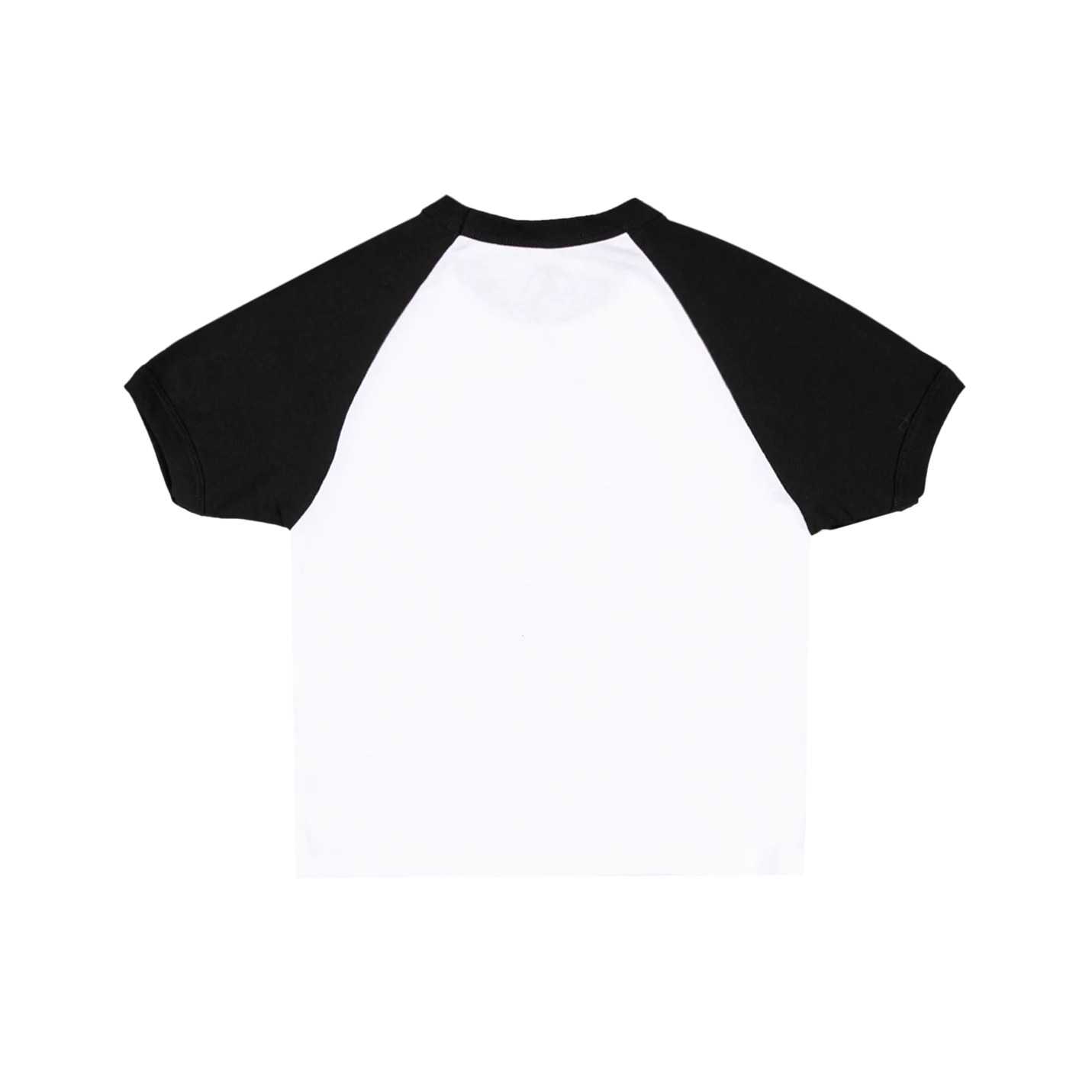 Cover 1 White/Black Cropped Raglan - Image 3