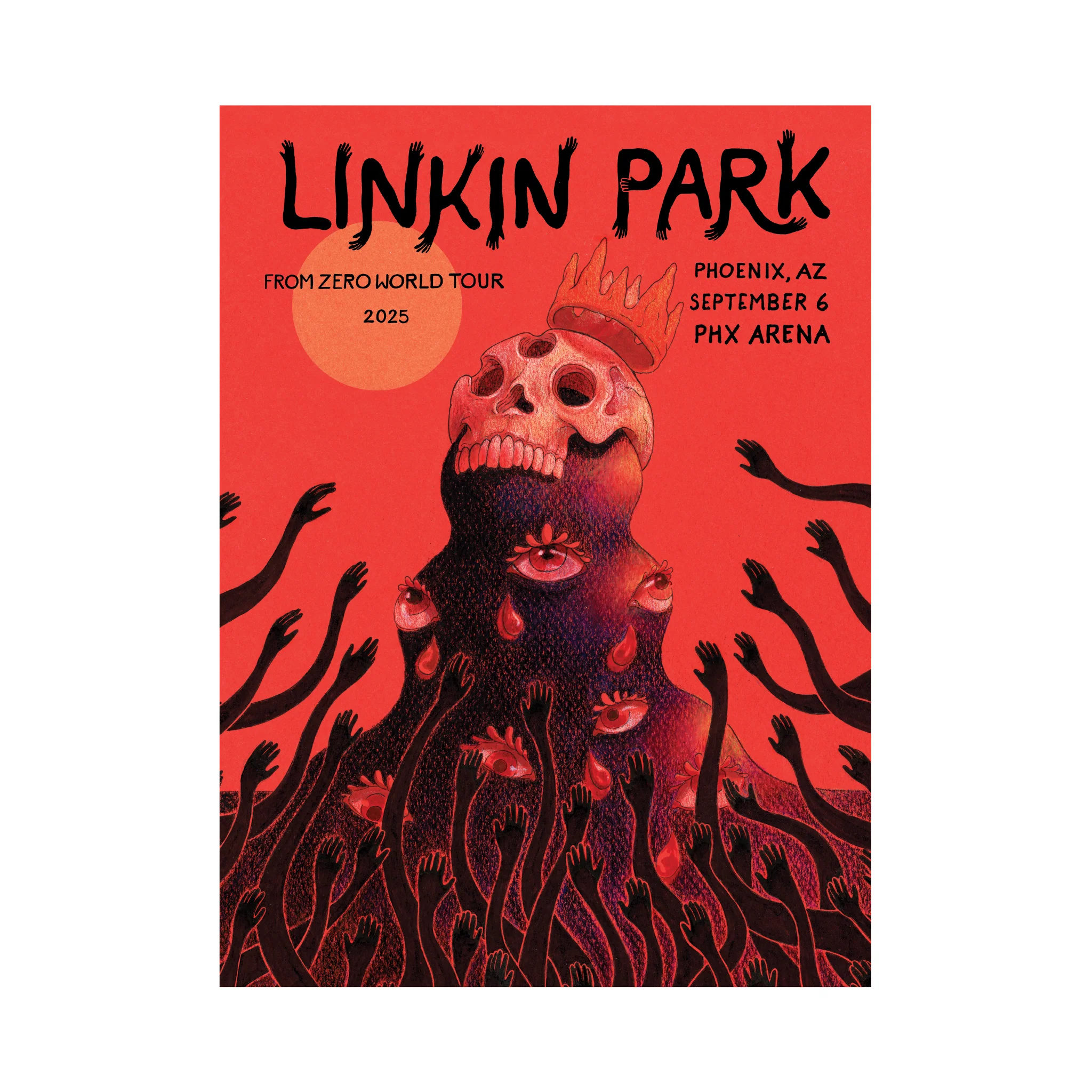 FZ 2025 Tour Phoenix Poster (Sep 6th) - Felicia Chiao