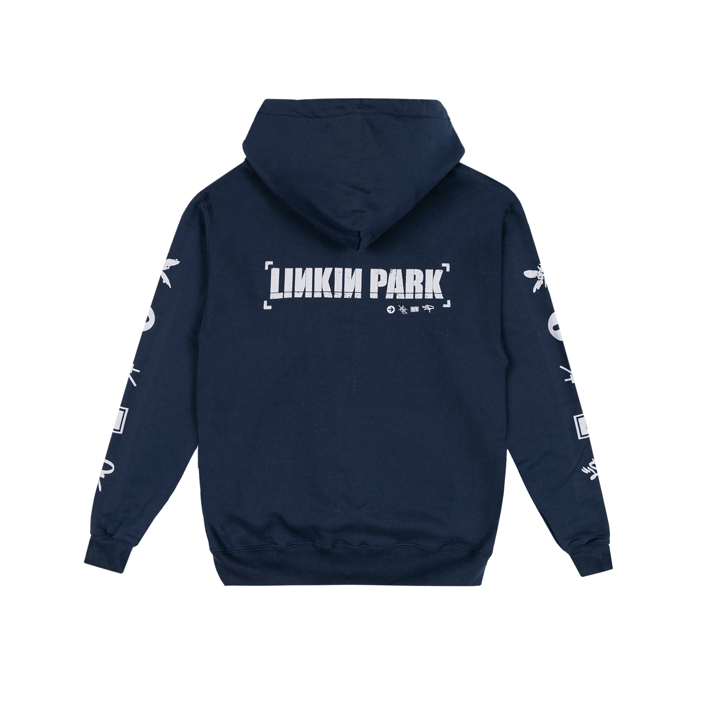 LP Icons Navy Zip Hoodie - Image 4