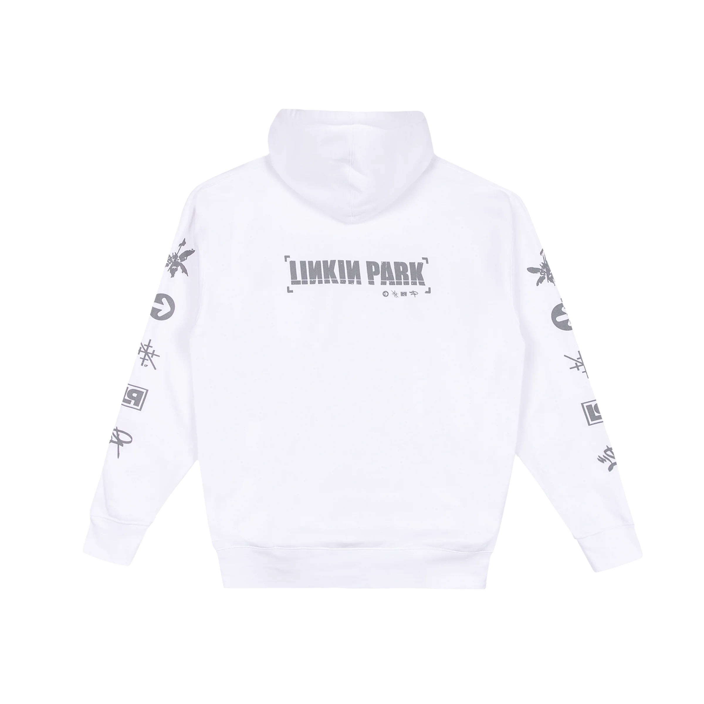 LP Icons White Pullover Hoodie - Image 5