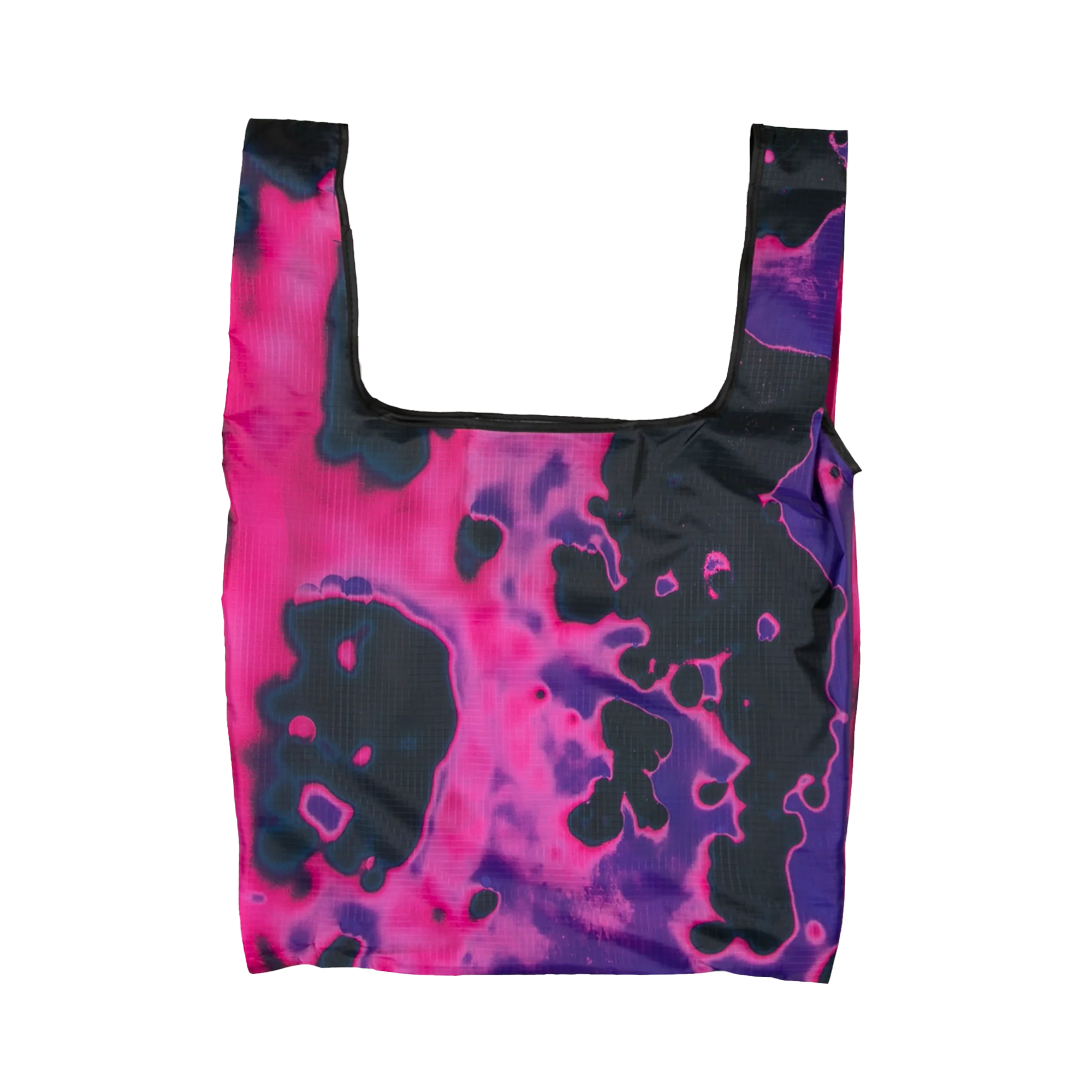 SlowTide Pink Texture Nylon Tote Bag - Image 5