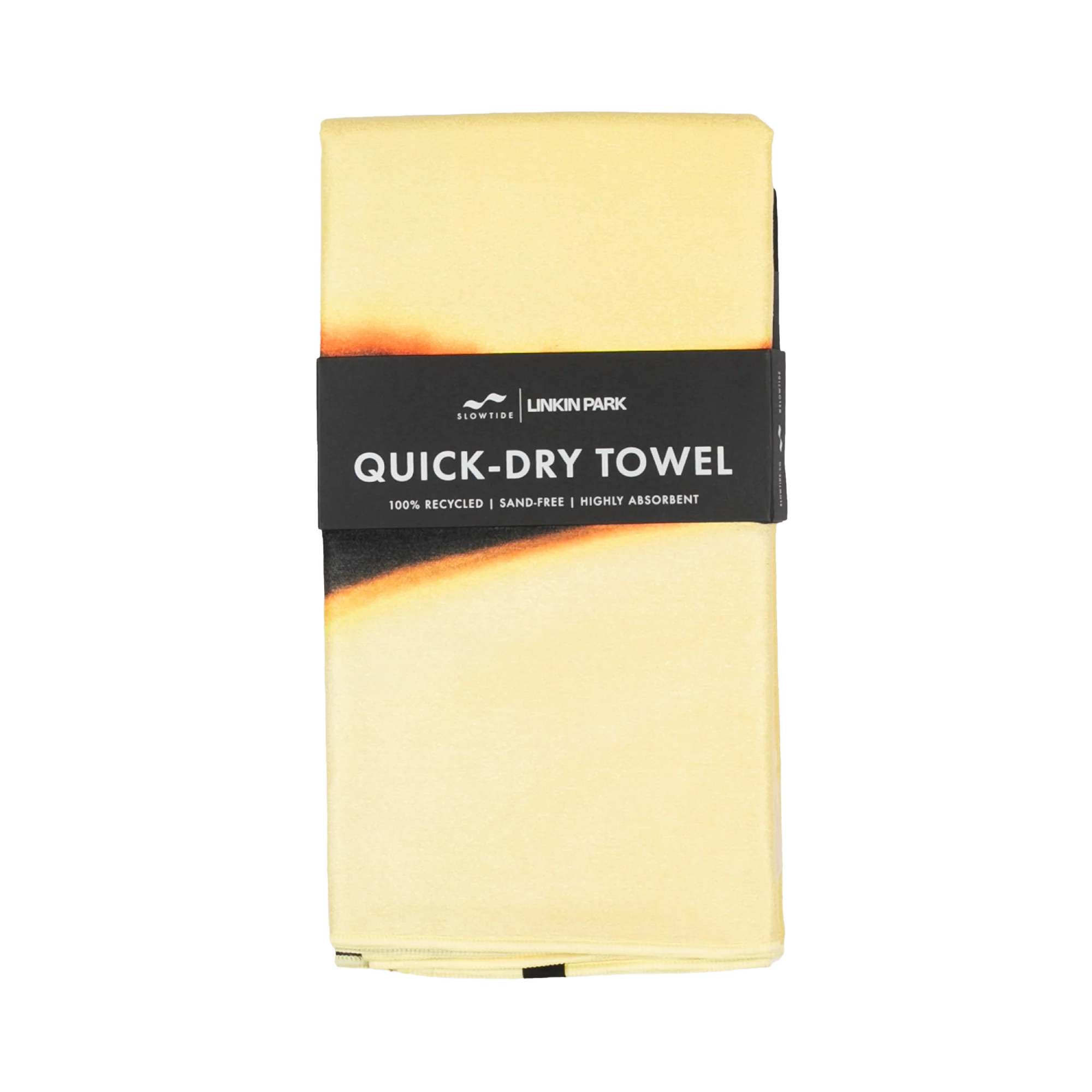 SlowTide Yellow Texture Quick Dry Towel - Image 6